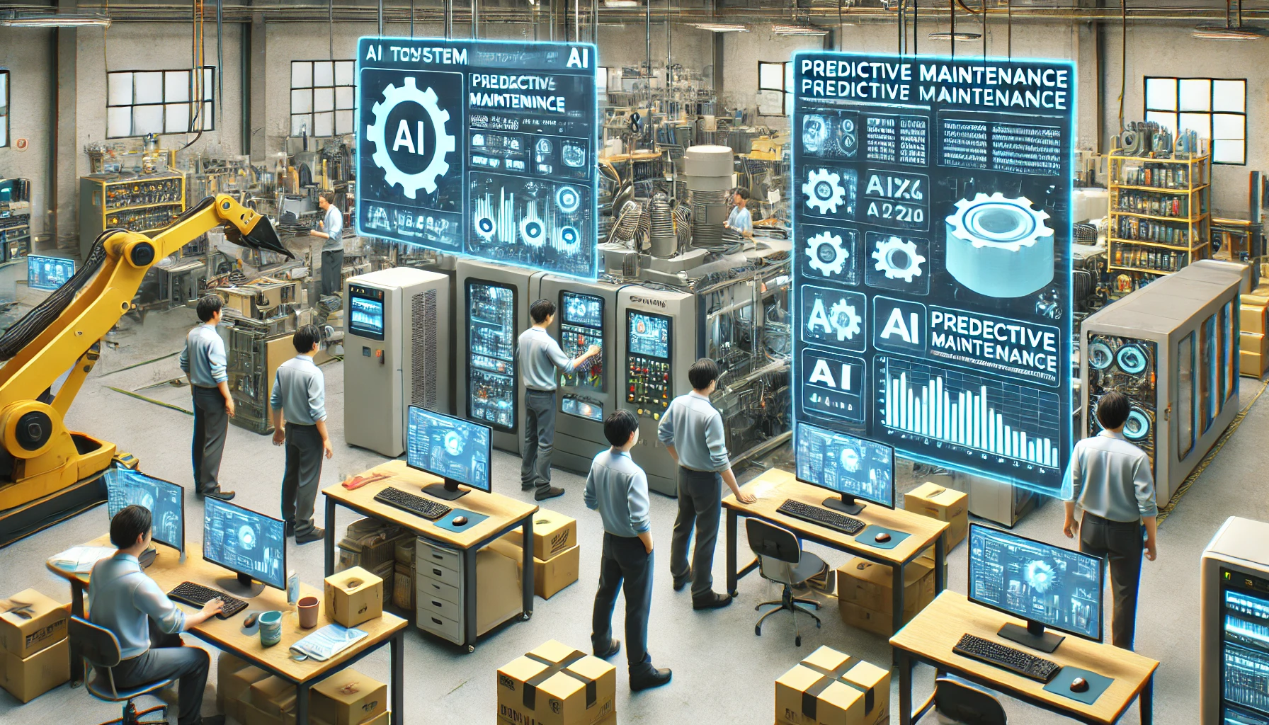 製造業の中小企業向けAI導入事例 3: メンテナンス予測と機械保全 – AIコンサルティング会社はKSKパートナーズ